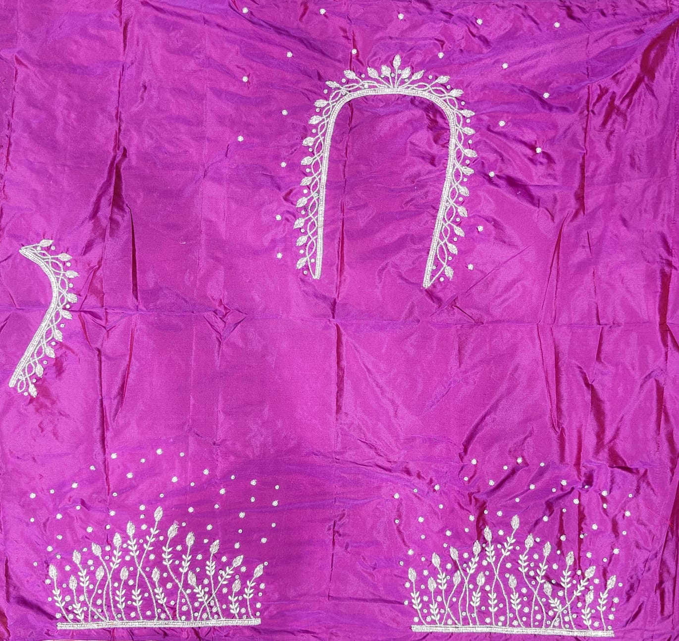 LEAVE DESING SILVER WORK